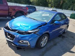 Chevrolet Vehiculos salvage en venta: 2017 Chevrolet Cruze LT