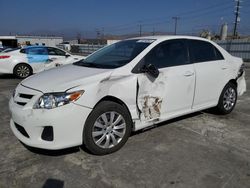 Salvage cars for sale at Sun Valley, CA auction: 2012 Toyota Corolla Base