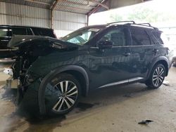 Salvage cars for sale at Greenwell Springs, LA auction: 2022 Nissan Pathfinder Platinum