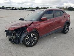 Salvage cars for sale at San Antonio, TX auction: 2018 Nissan Kicks S