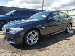 Salvage cars for sale at Woodhaven, MI auction: 2011 BMW 550 I