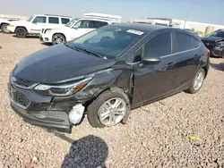 Chevrolet salvage cars for sale: 2017 Chevrolet Cruze LT