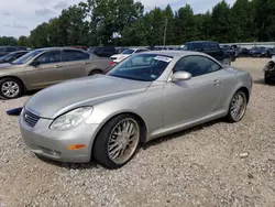 Salvage cars for sale at Hampton, VA auction: 2002 Lexus SC 430