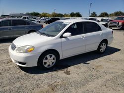 Salvage cars for sale at Sacramento, CA auction: 2004 Toyota Corolla CE