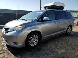 Salvage cars for sale at Woodhaven, MI auction: 2013 Toyota Sienna XLE