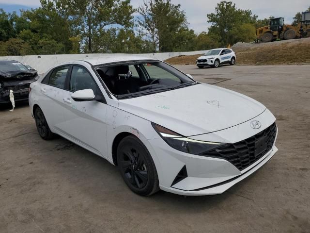 2022 Hyundai Elantra Blue