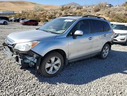 Salvage cars for sale at Reno, NV auction: 2014 Subaru Forester 2.5I Limited