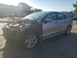 Salvage cars for sale at Hampton, VA auction: 2018 Ford Fusion SE