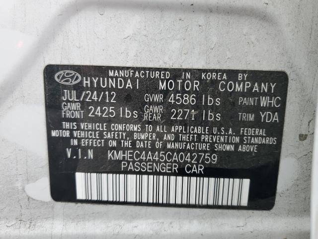 2012 Hyundai Sonata Hybrid