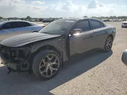 Salvage cars for sale at San Antonio, TX auction: 2016 Dodge Charger SXT