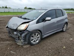 Salvage cars for sale at Houston, TX auction: 2009 Honda FIT Sport