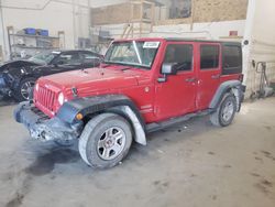 Jeep salvage cars for sale: 2012 Jeep Wrangler Unlimited Sport