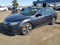 Honda Civic ex salvage cars for sale: 2017 Honda Civic EX