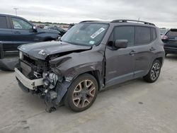 Jeep salvage cars for sale: 2018 Jeep Renegade Latitude