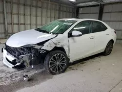 Toyota Corolla l salvage cars for sale: 2015 Toyota Corolla L