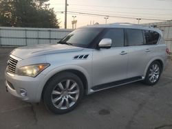 Infiniti salvage cars for sale: 2012 Infiniti QX56