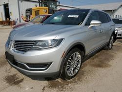 Lincoln salvage cars for sale: 2016 Lincoln MKX Reserve