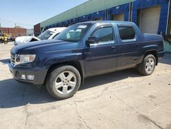 Vehiculos salvage en venta de Copart Columbus, OH: 2012 Honda Ridgeline RTL