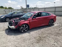 Salvage cars for sale at Hueytown, AL auction: 2022 Honda Accord Sport