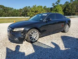 Salvage cars for sale at Houston, TX auction: 2012 Audi A4 Premium Plus