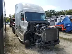 Salvage trucks for sale at Ocala, FL auction: 2017 Freightliner Cascadia 125