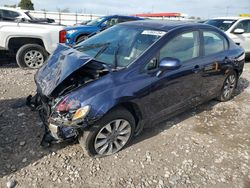 Honda salvage cars for sale: 2010 Honda Civic EXL