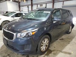 Salvage cars for sale from Copart Jacksonville, FL: 2016 KIA Sedona LX