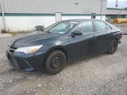 Salvage cars for sale at Leroy, NY auction: 2015 Toyota Camry LE