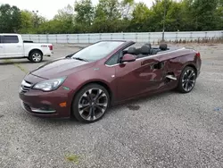 Salvage cars for sale at Indianapolis, IN auction: 2018 Buick Cascada Premium