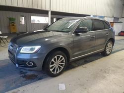 Salvage cars for sale at Grenada, MS auction: 2015 Audi Q5 Premium Plus