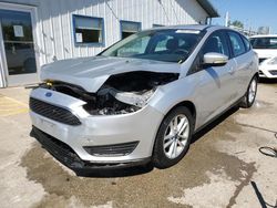 Salvage cars for sale at Pekin, IL auction: 2016 Ford Focus SE