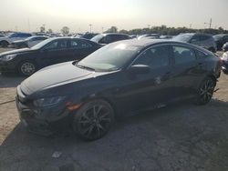 Salvage cars for sale at Indianapolis, IN auction: 2019 Honda Civic Sport