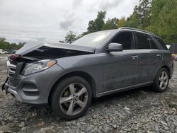 Mercedes-Benz Vehiculos salvage en venta: 2018 Mercedes-Benz GLE 350 4matic