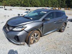 Salvage cars for sale at Gainesville, GA auction: 2021 Nissan Murano SV