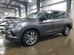 Salvage cars for sale at Ham Lake, MN auction: 2016 Honda Pilot Elite