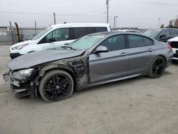 Salvage cars for sale at Los Angeles, CA auction: 2017 BMW 650 I Gran Coupe