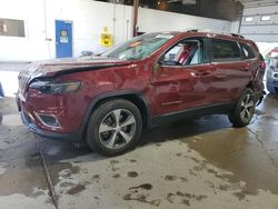 Jeep Vehiculos salvage en venta: 2019 Jeep Cherokee Limited