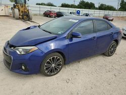 Salvage cars for sale at Oklahoma City, OK auction: 2014 Toyota Corolla L