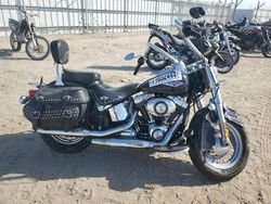 Harley-Davidson salvage cars for sale: 2015 Harley-Davidson Flstc Heritage Softail Classic