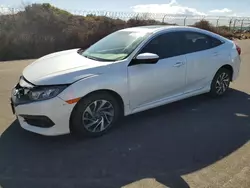 Honda salvage cars for sale: 2018 Honda Civic EX