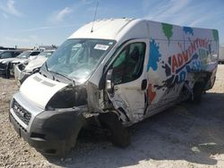 Salvage cars for sale at Haslet, TX auction: 2021 Dodge RAM Promaster 3500 3500 High