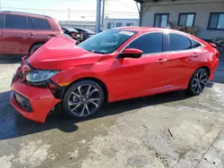 Salvage cars for sale from Copart Los Angeles, CA: 2019 Honda Civic Sport