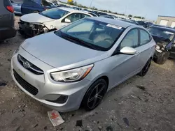 Flood-damaged cars for sale at auction: 2016 Hyundai Accent SE