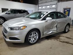 Salvage cars for sale at Blaine, MN auction: 2015 Ford Fusion SE