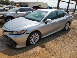 Salvage cars for sale at Tanner, AL auction: 2020 Toyota Camry LE