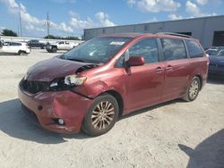 Toyota salvage cars for sale: 2011 Toyota Sienna XLE