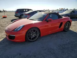 Salvage cars for sale at Sacramento, CA auction: 2016 Porsche Boxster