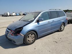 Salvage cars for sale at Indianapolis, IN auction: 2007 Honda Odyssey EXL