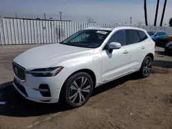 Salvage cars for sale at auction: 2022 Volvo XC60 T8 Recharge Inscription