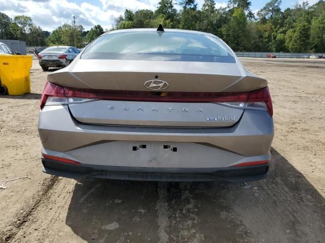 2023 Hyundai Elantra Blue